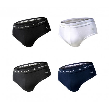 Pack da 6 slip in cotone DIADORA colori assortiti taglie dalla S alla XXL