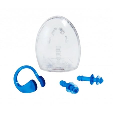 Set tappa orecchie e stringi naso per il nuoto 55609 INTEX misura unica  Set tappa orecchie e stringi naso per il nuoto 55609 INTEX misura unica
