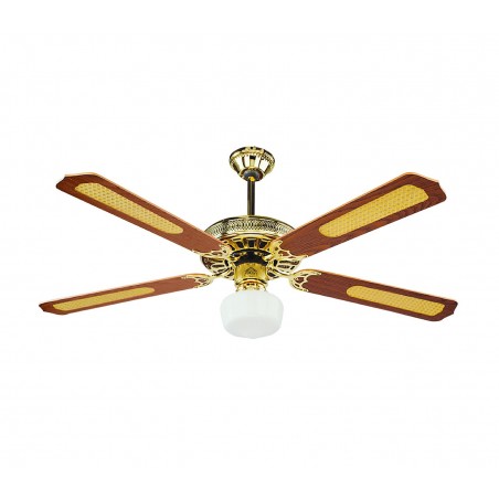 VECRD43-TL Ventilatore da soffitto DCG con luce e telecomando quattro pale 65W 