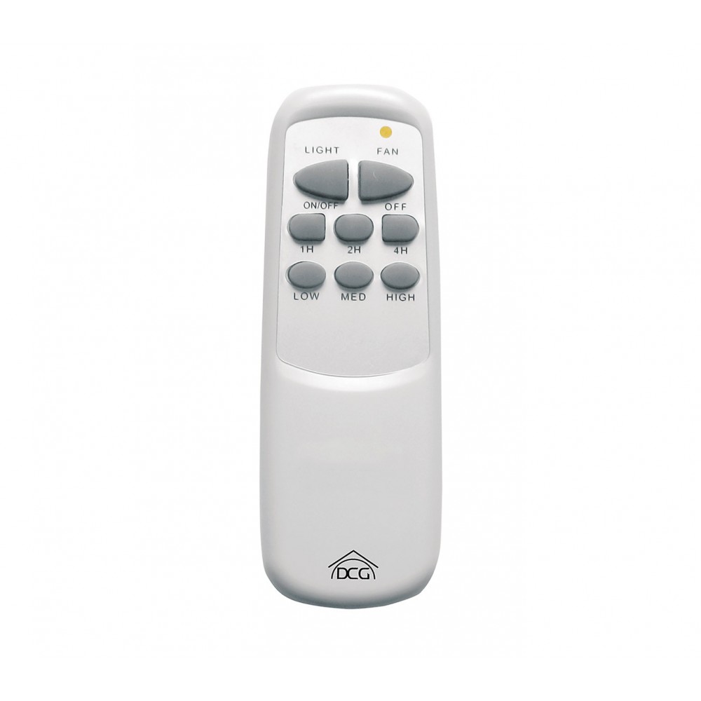 VECRD43-TL Ventilatore da soffitto DCG con luce e telecomando quattro pale 65W 