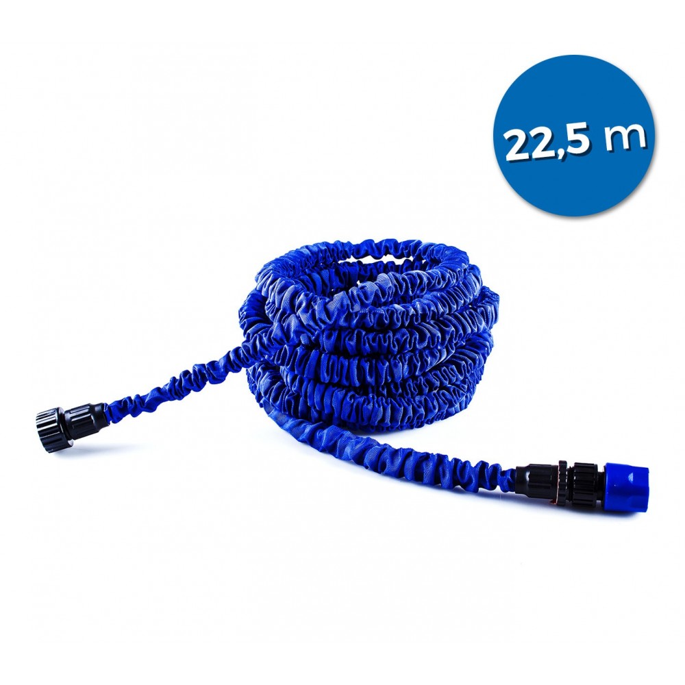Image of Tubo Estensibile da Giardino con Pistola Flessibile Irrigazione 7,5-15-22-30m 22,5052