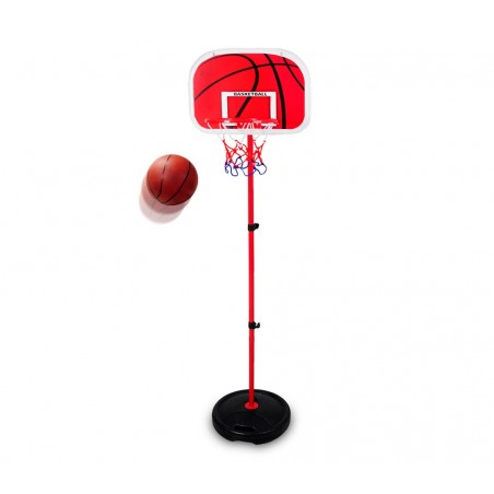 400067 Playset basket per bambini canestro regolabile in altezza e palla