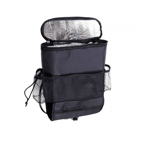 340518 Organizer per sedile posteriore auto con tasche e scomparto frigo