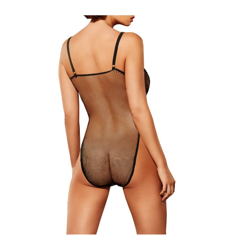 Body sexy 90427 in rete sgambato mod. JUPITER taglia unica in tre colori