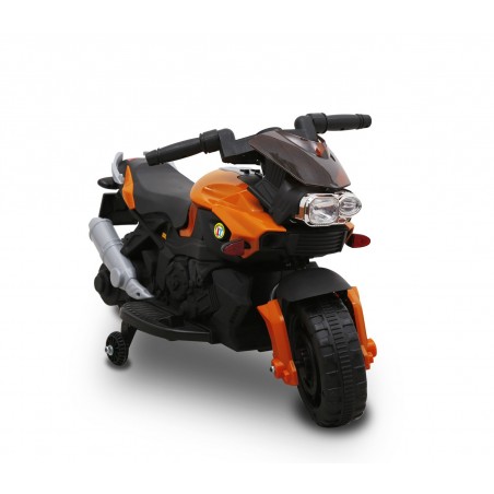 LT 868 Moto elettrica per bambini SPRINT controllo a pedale con luci e suoni 