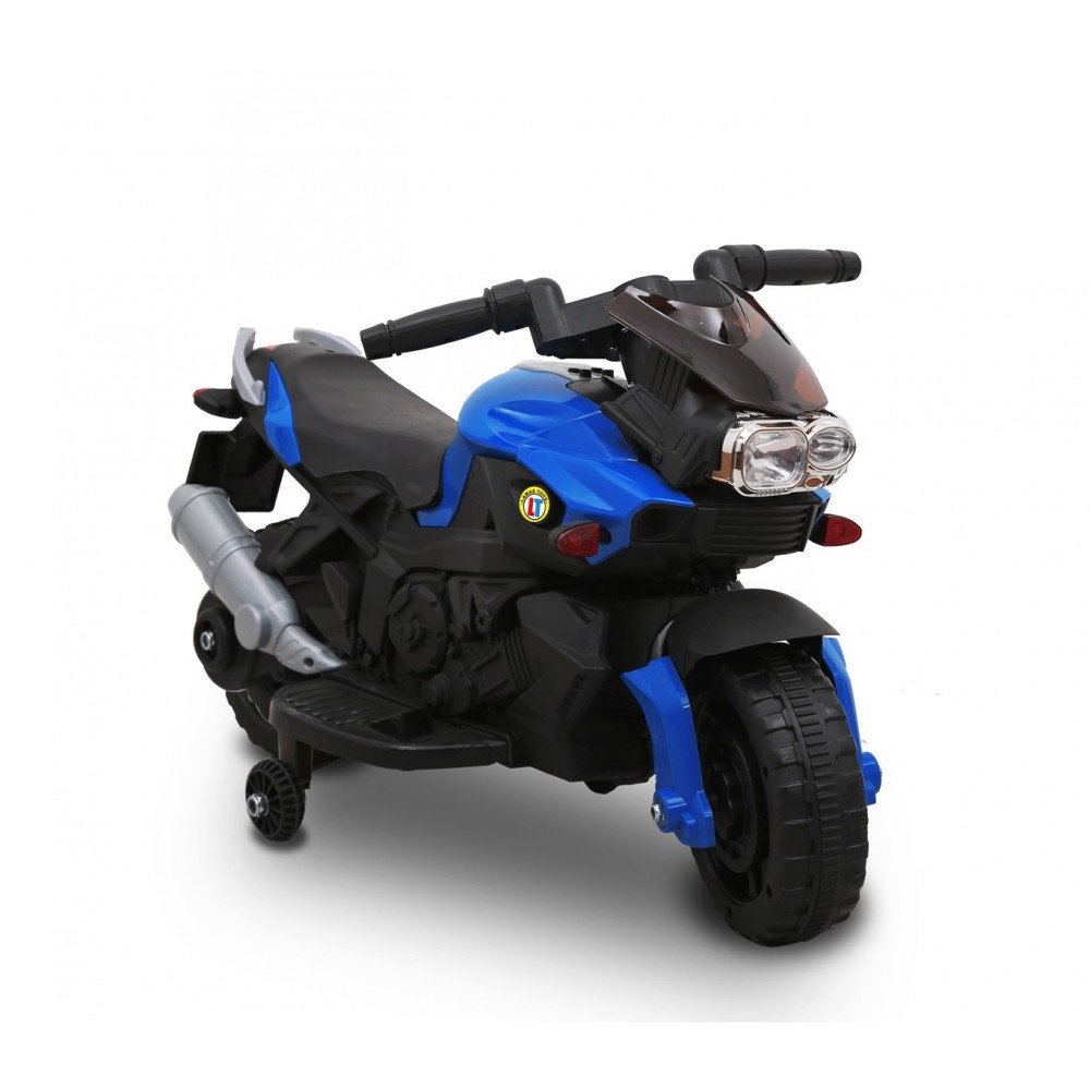 LT 868 Moto elettrica per bambini SPRINT controllo a pedale con luci e suoni 
