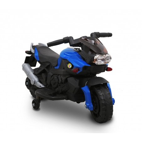 LT 868 Moto elettrica per bambini SPRINT controllo a pedale con luci e suoni 