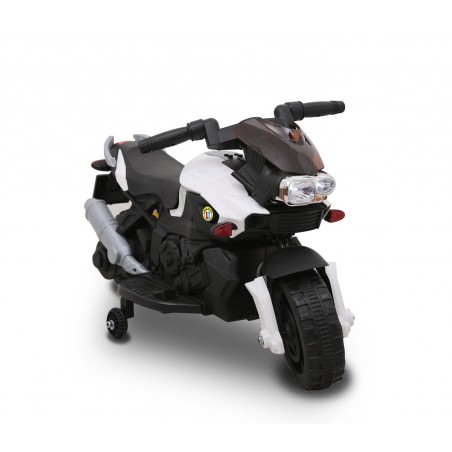 LT 868 Moto elettrica per bambini SPRINT controllo a pedale con luci e suoni 