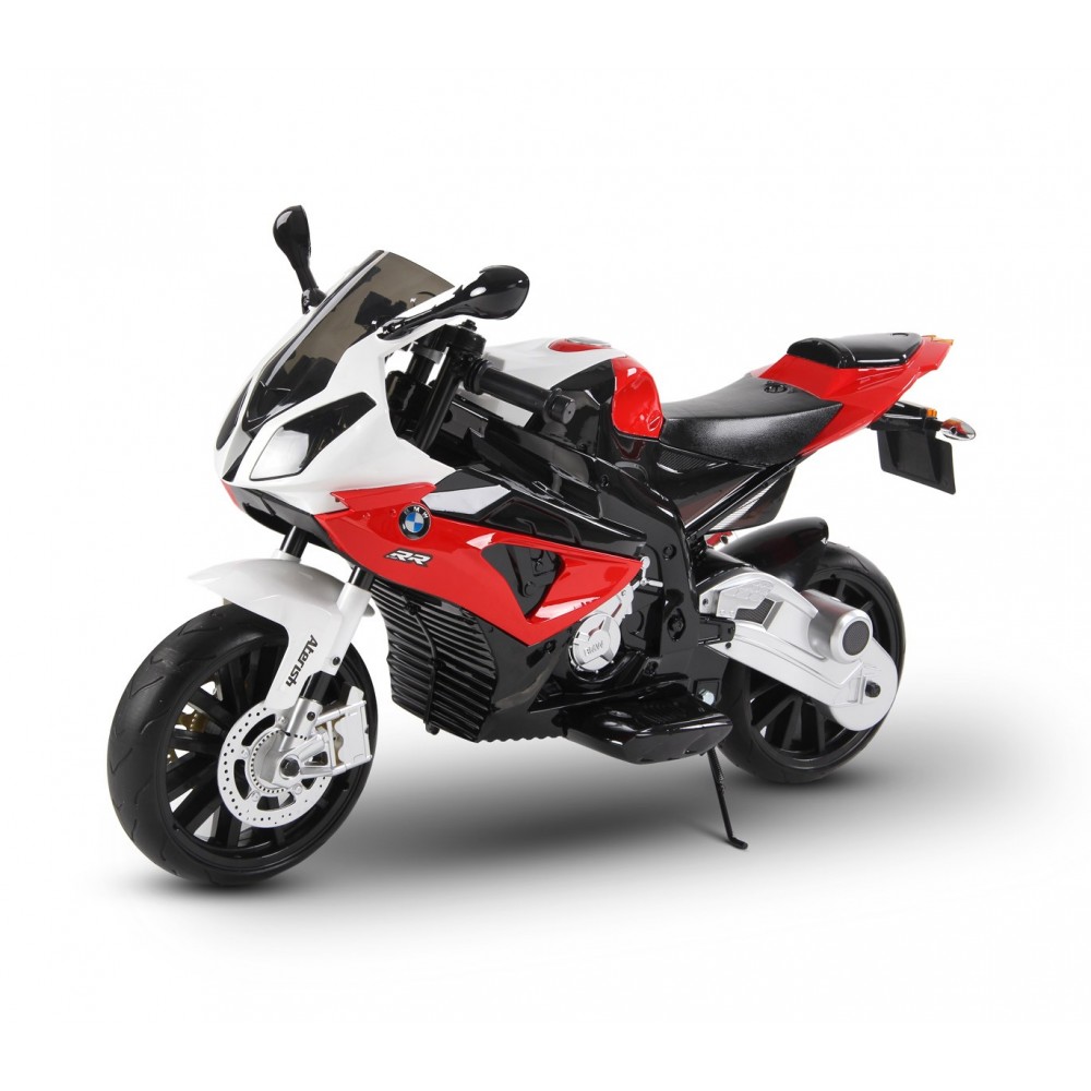 LT 832 Moto elettrica per bambini BMW sedile in pelle accensione con chiave