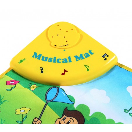 121775 Tappeto musicale gioco interattivo BABY FARM con melodie e suoni 75X50cm