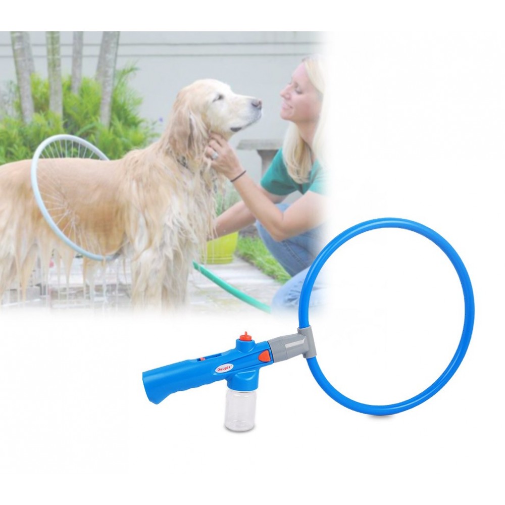 370014 innovativo sistema per lavaggio cani WASH DOG rondella lavaggio 360°  