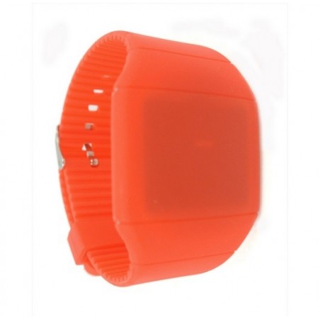 Orologio da polso touch digitale unisex bracciale in silicone 