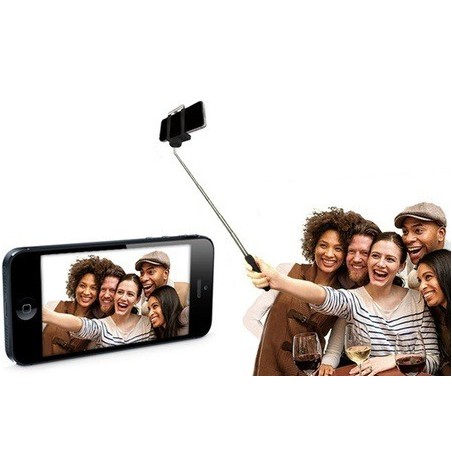 Asta per selfie di gruppo portatile compatibile con smartphone e fotocamere