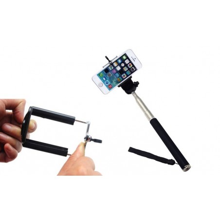 Asta per selfie di gruppo portatile compatibile con smartphone e fotocamere