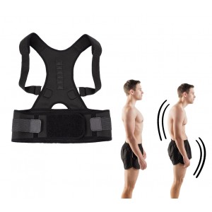 Supporto fascia posturale con magneti 70097 supporto spalle e correzione postura