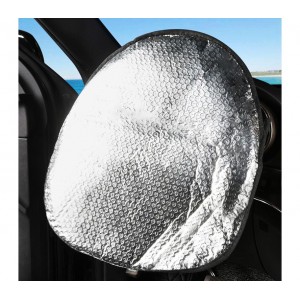 Coprivolante parasole per auto 055878 ripara il volante dal sole 49 x 44.5 cm 2