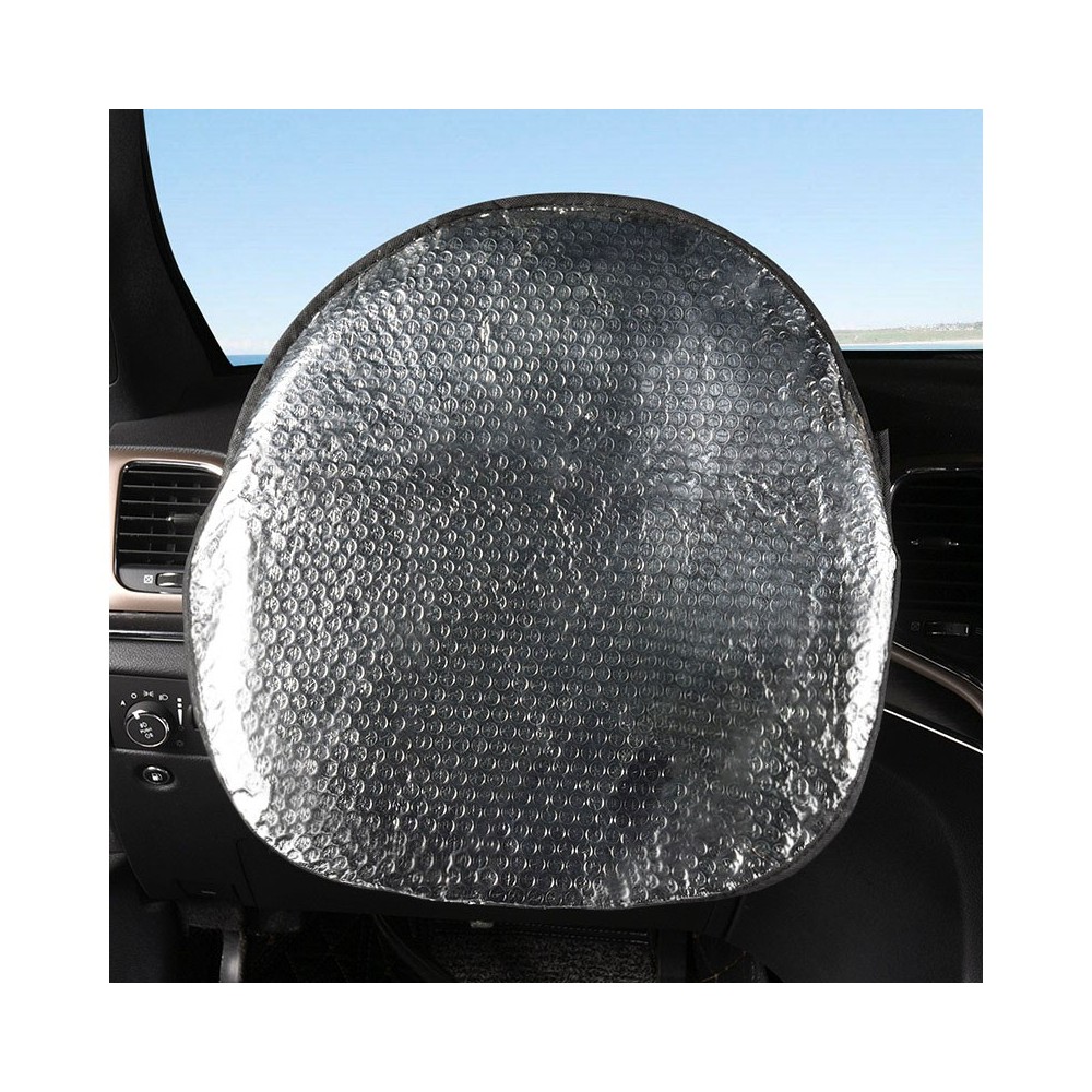 Coprivolante parasole per auto 055878 ripara il volante dal sole 49 x 44.5 cm