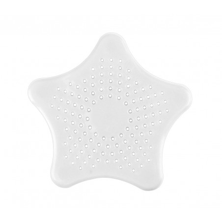 Kit composto da 2 filtri ventosa 4345 raccogli sporco e capelli doccia e lavabo