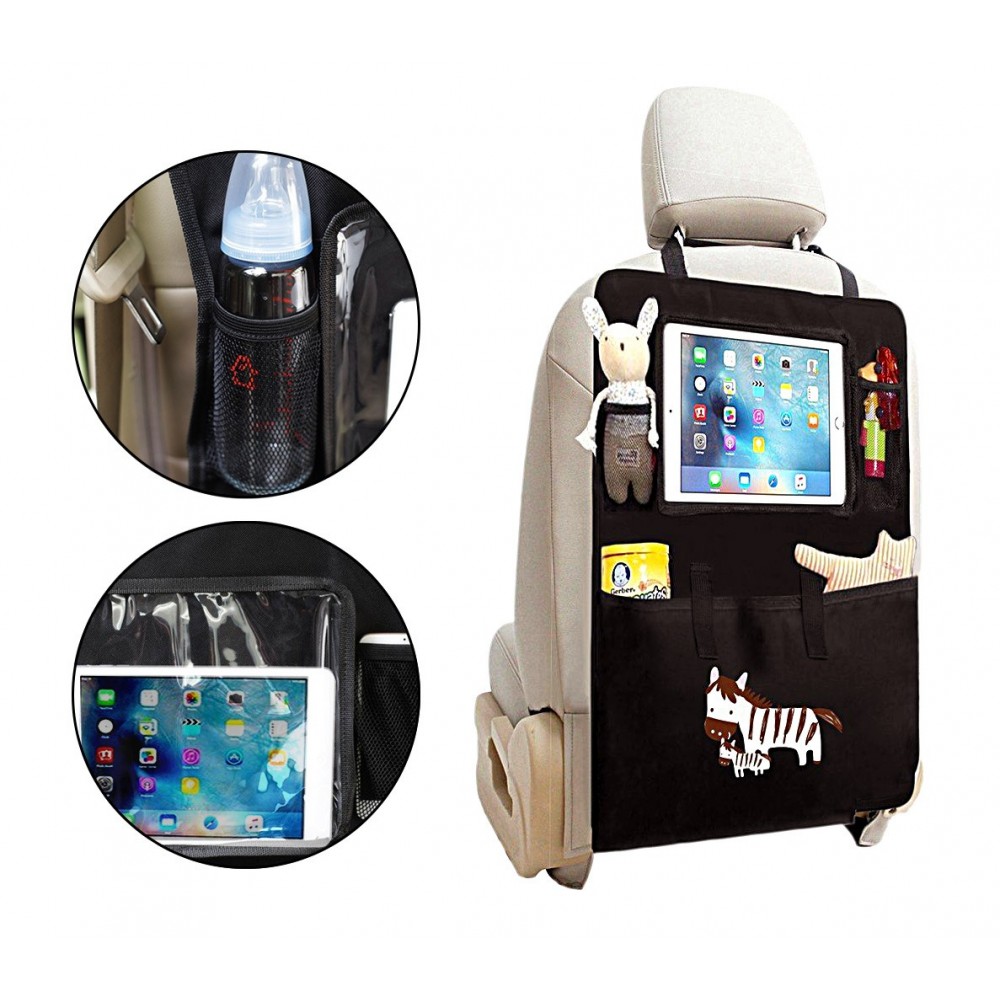 Organizer per auto 4222 ideale per bambini multitasche con finestra per tablet 