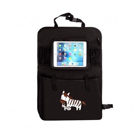 Organizer per auto 4222 ideale per bambini multitasche con finestra per tablet 