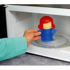 Accessorio per pulizia microonde 179108 CLEAN MAMA senza detersivi in plastica  2