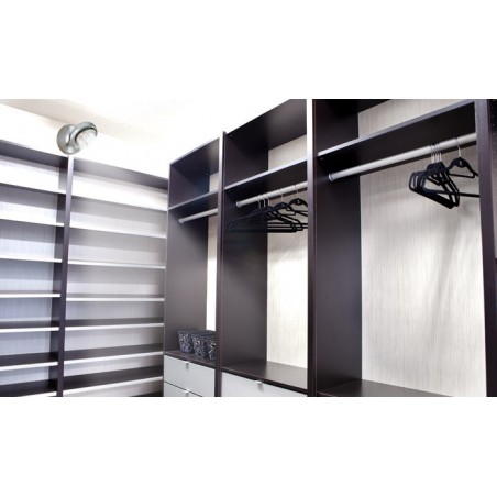 Lampada Faro ruotante 360 gradi 7 led con sensore movimento faretto ripostiglio