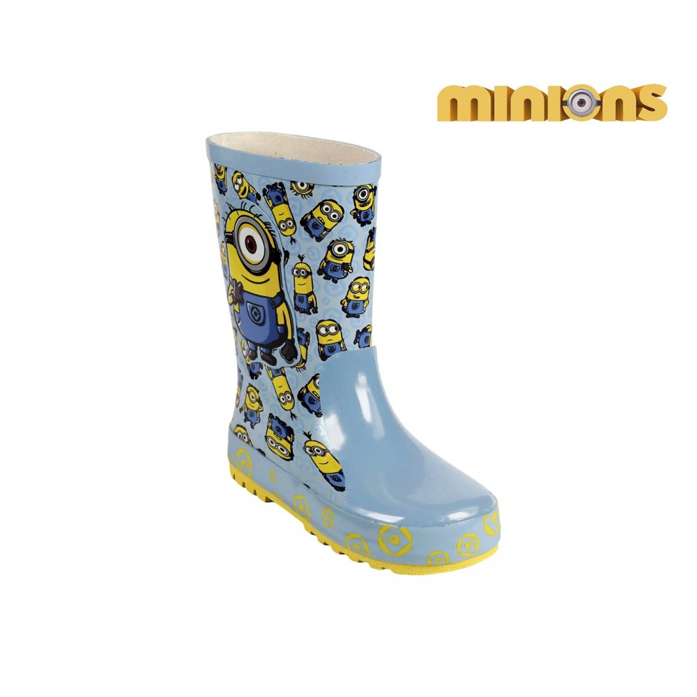 Stivali antipioggia galosce 2300002092 MINIONS taglie da 27 a 32