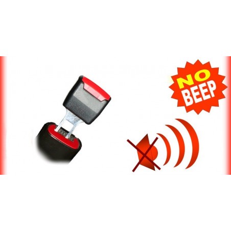 Bip Stop cinture di sicurezza 2 pezzi gancio universale annulla allarme sonoro