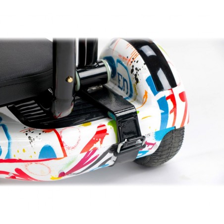 Sediolino per Hoverboard da 6,5" MASTER RACE seduta comoda e regolabile 