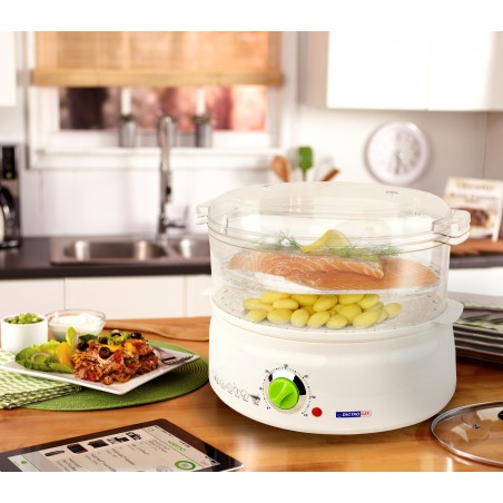 Vaporiera per cottura a vapore DICTROLUX  capacità totale 5,5 litri 600 W