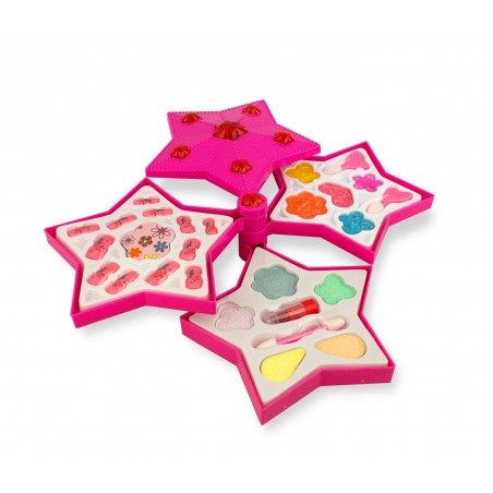 Cofanetto trucco make up FASHION STAR 257395 trousse 3 livelli con accessori