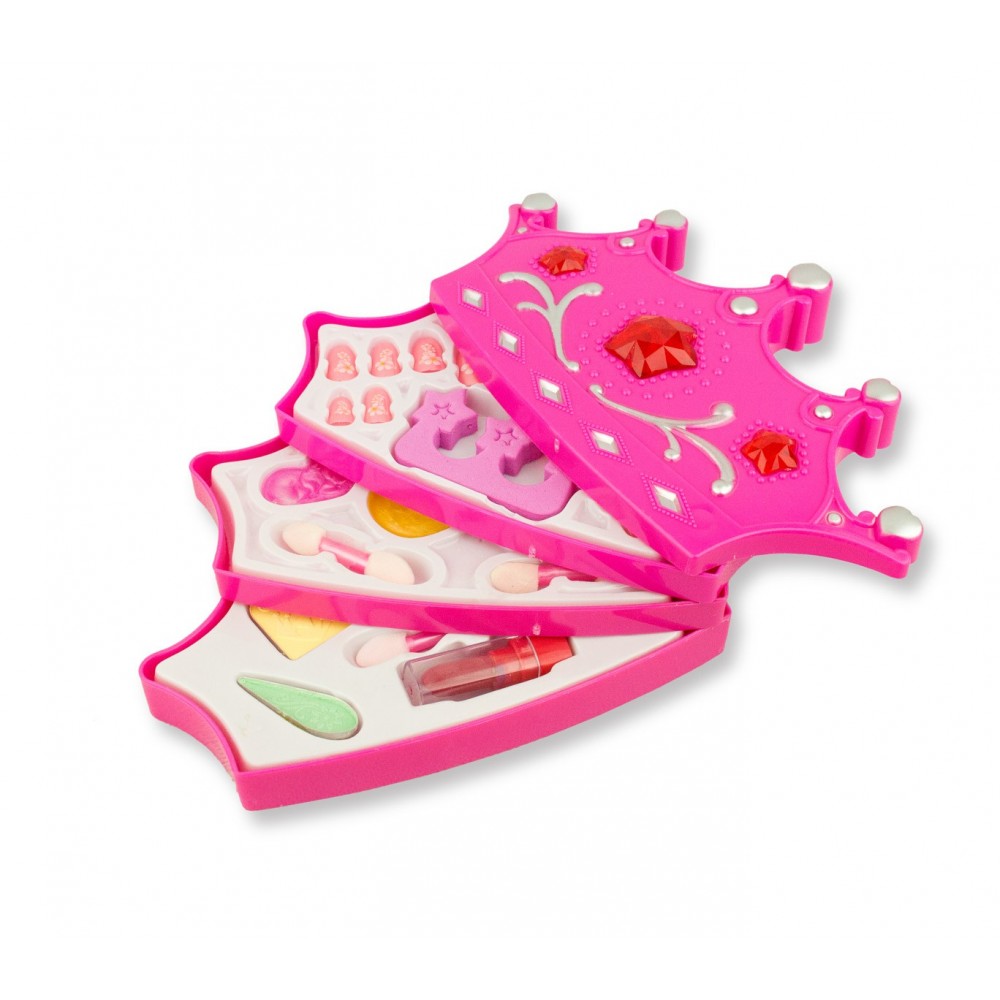 Cofanetto trucco make up FASHION CORONA 257395 trousse 3 livelli con accessori