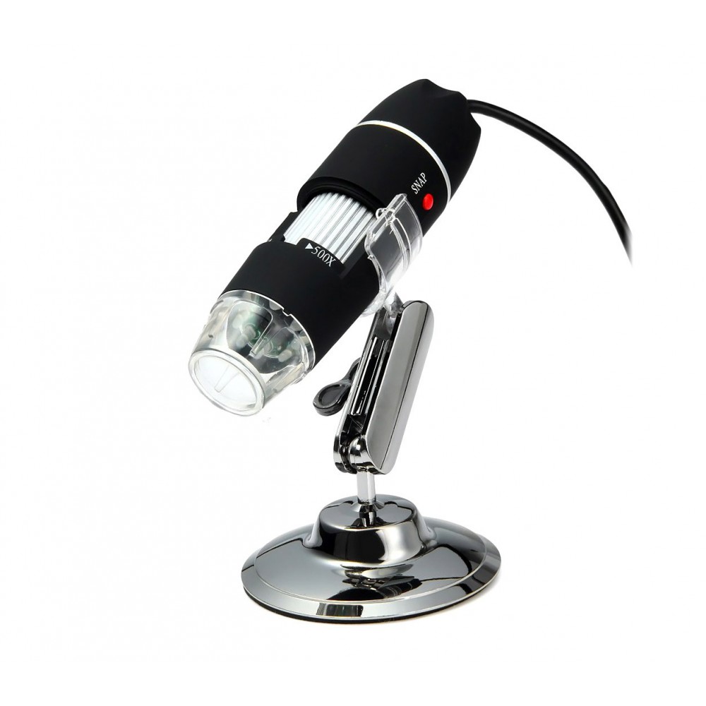 Microscopio digitale 500 X usb 342349 per pc lente d'ingrandimento portatile 