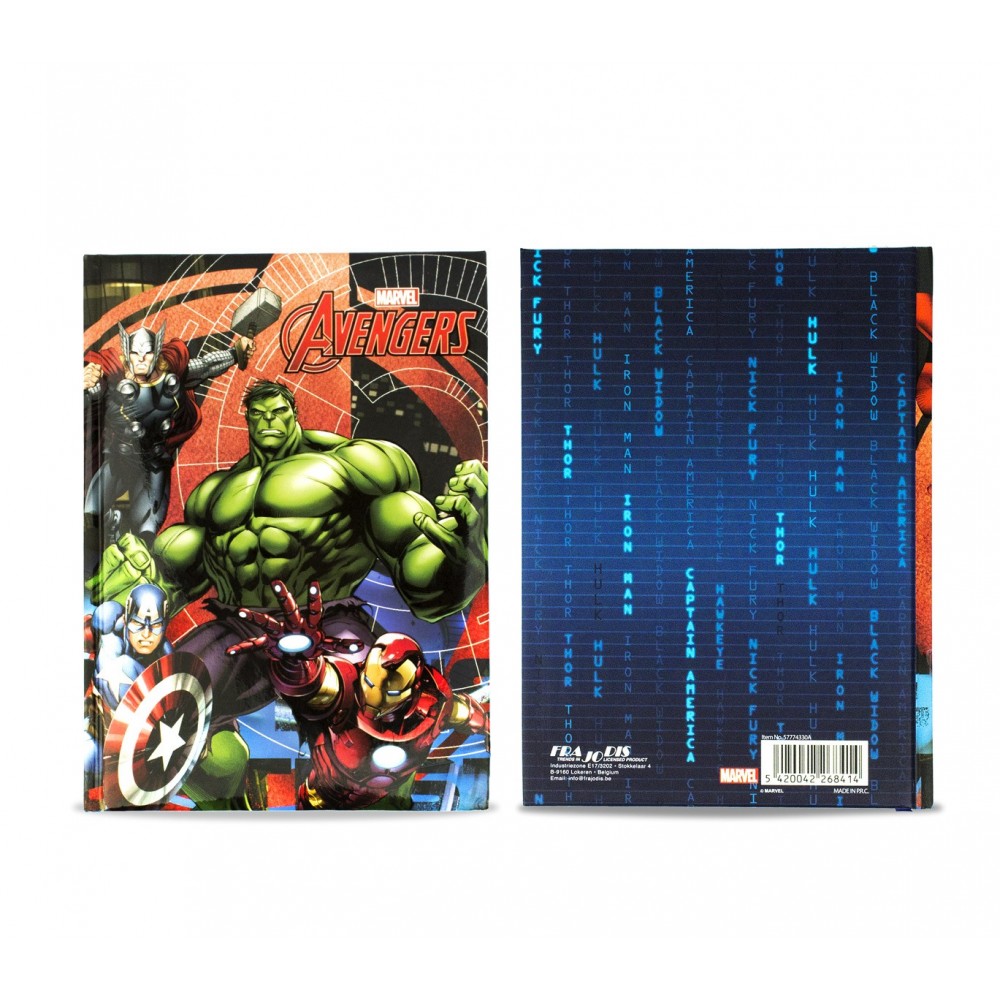 Diario scuola 10 mesi 268414 The Avengers MARVEL agenda scuola 