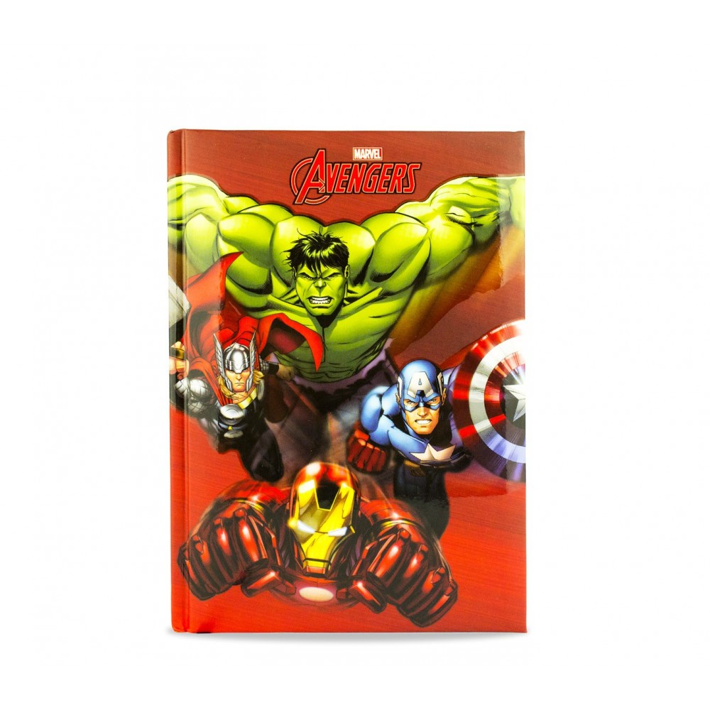 Diario scuola 10 mesi 268414 The Avengers MARVEL agenda scuola ROSSO