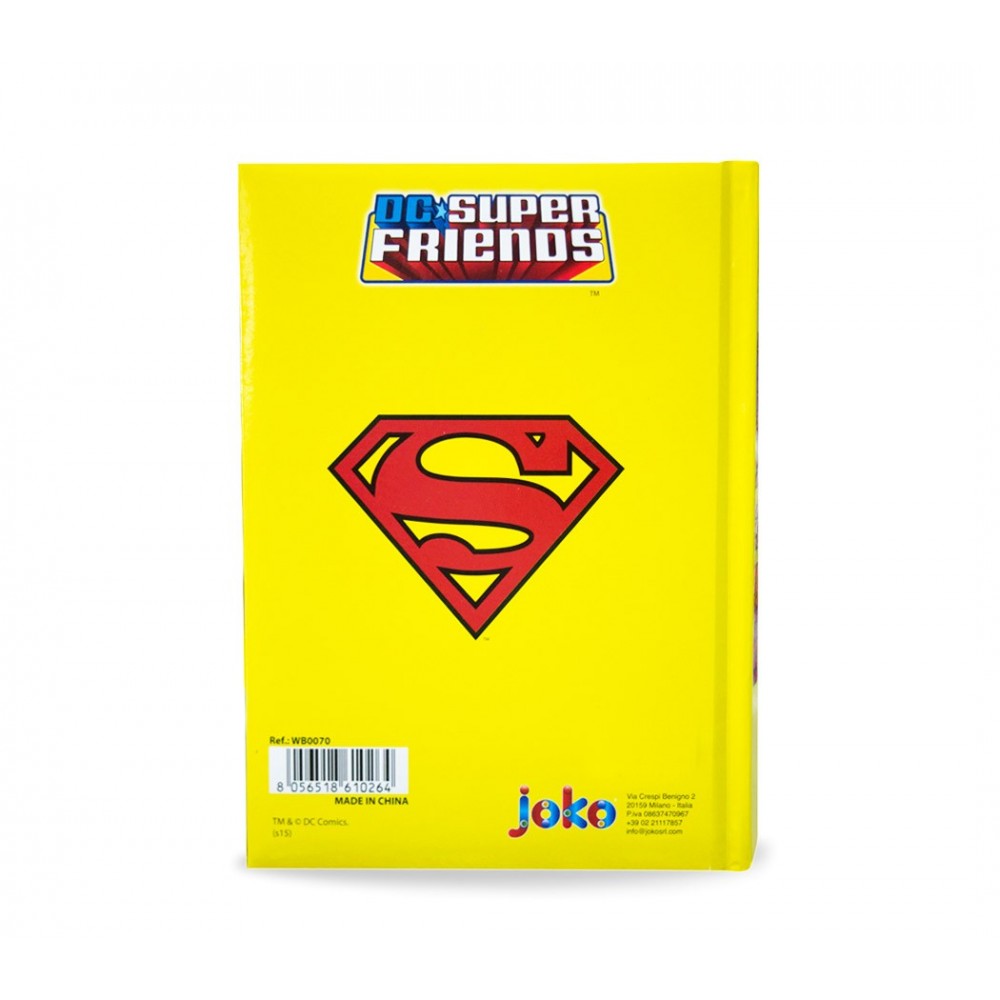 Diario scuola 10 mesi 610264 SUPERMAN agenda scuola super friends 