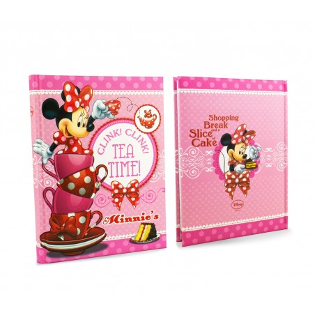 Diario scuola 10 mesi 384315 MINNIE TEA TIME ROSA agenda scuola
