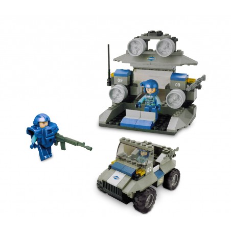 Playset mattoncini SPECIAL FORCE VEHICLE 121316 CIGIOKI da assemblare 103 pz