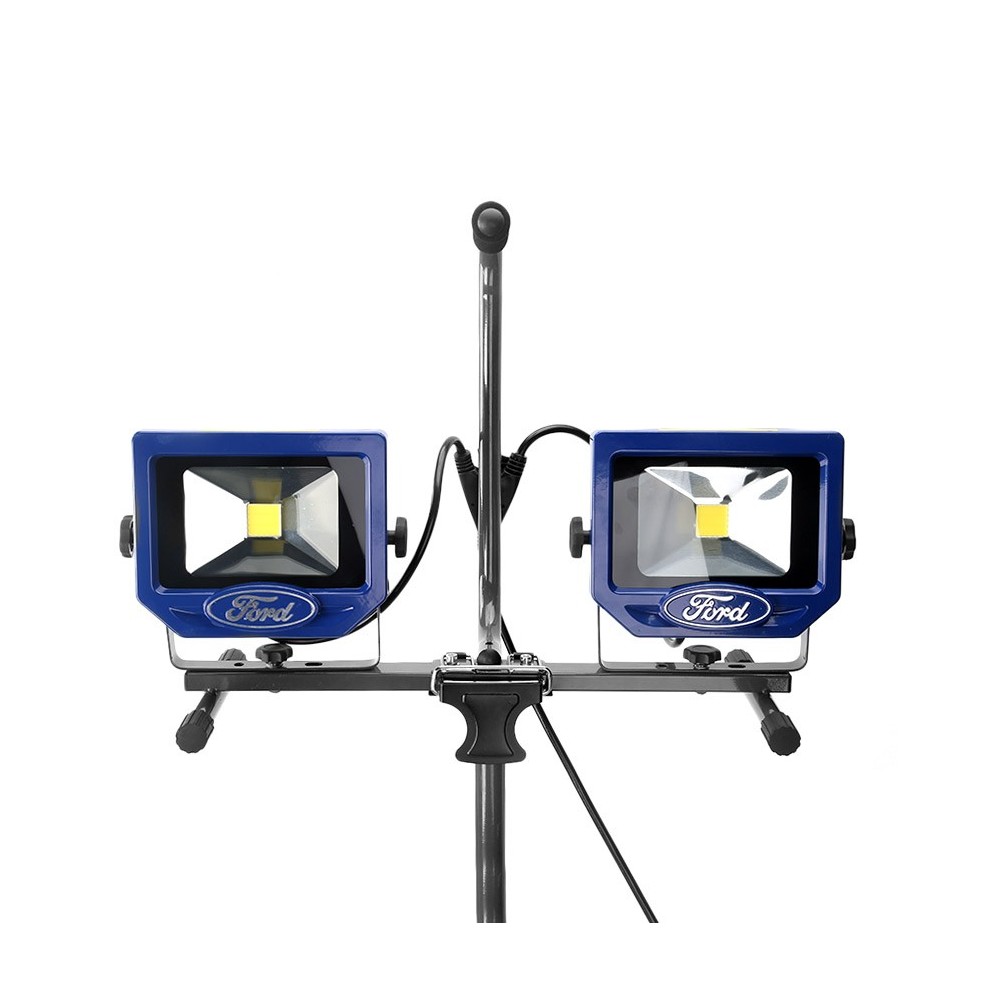 Due fari 20W a led FWL-1003 FORD da lavoro con stand incluso luce chiara