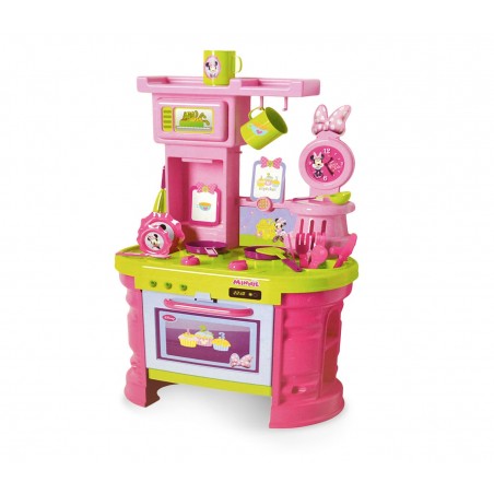 Mega cucina accessoriata di MINNIE 084014 con 15 fantastici accessori H 72 cm