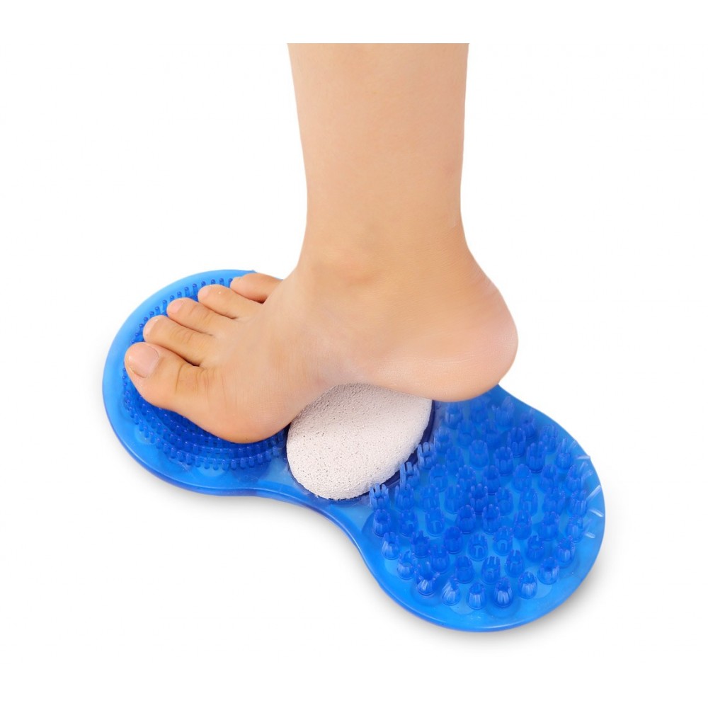 Tappetino esfoliante piedi 4360 massaggiante cura dei  piedi sotto la doccia
