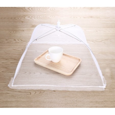 Coprivivande salvaspazio ad ombrello 4349 richiudibile colore bianco 40 x 28 cm