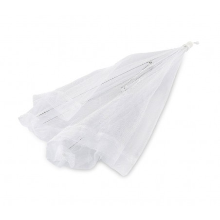 Coprivivande salvaspazio ad ombrello 4349 richiudibile colore bianco 40 x 28 cm