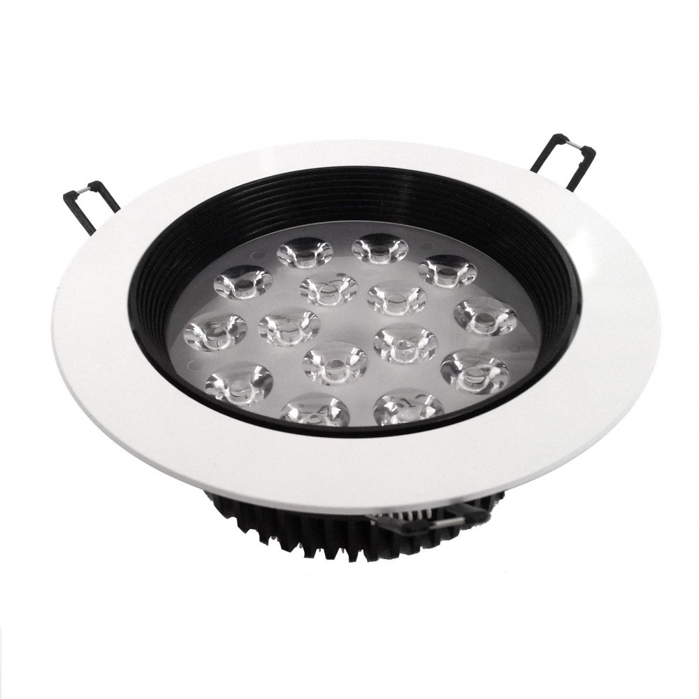 Faretto led Luce Fredda da incasso con alette a...