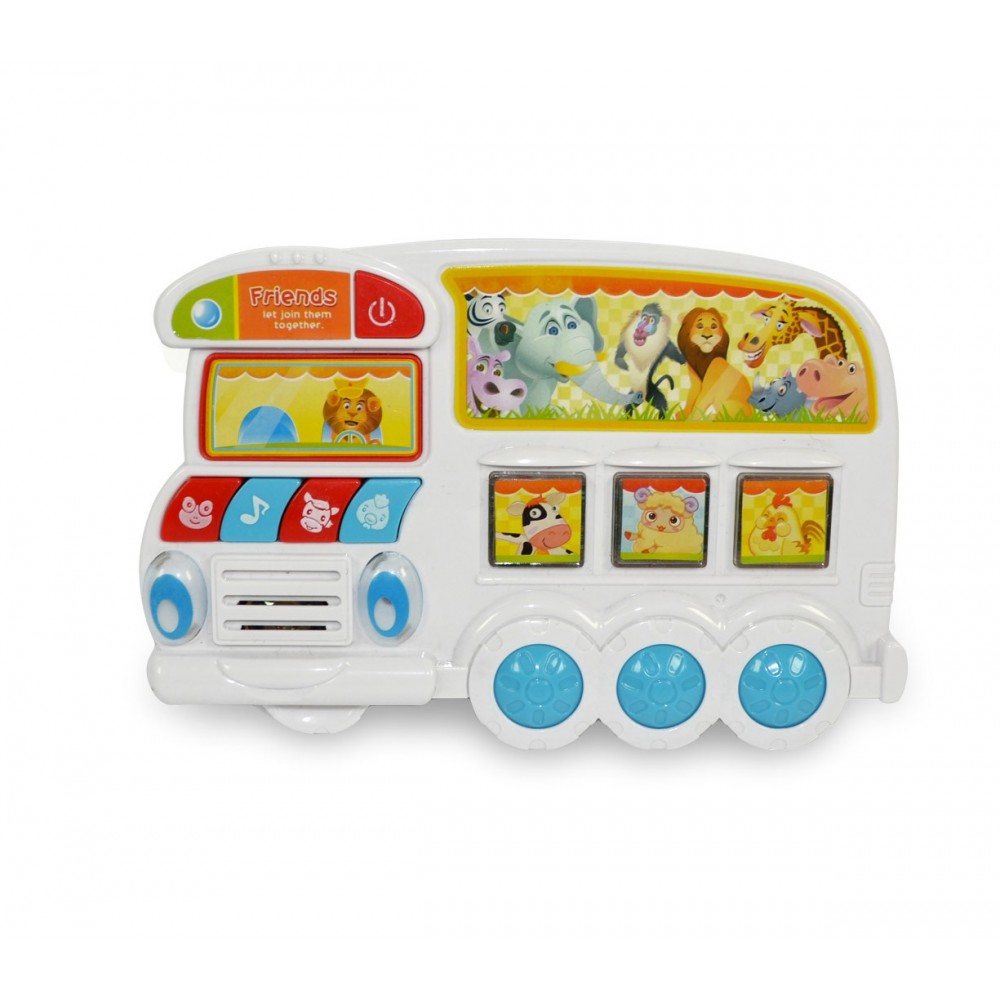 Gioco interattivo per bambini ANIMAL BUS 6806 riproduce i versi degli animali