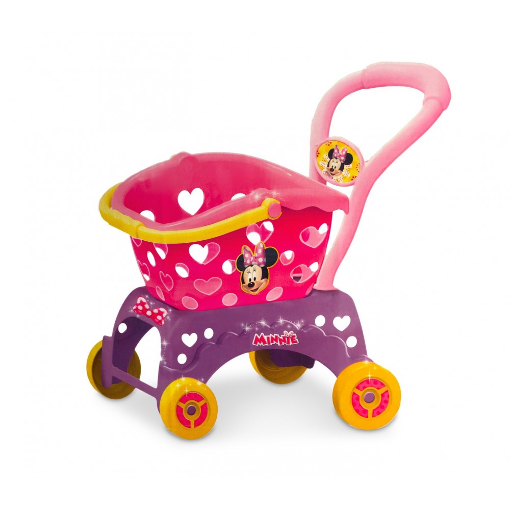 Carrello della spesa di MINNIE 8419 con cestino estraibile 2 in 1