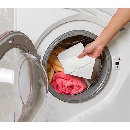 Fogli cattura colore per lavatrice 627326 confezione da 12 pezzi 25 x 11 cm