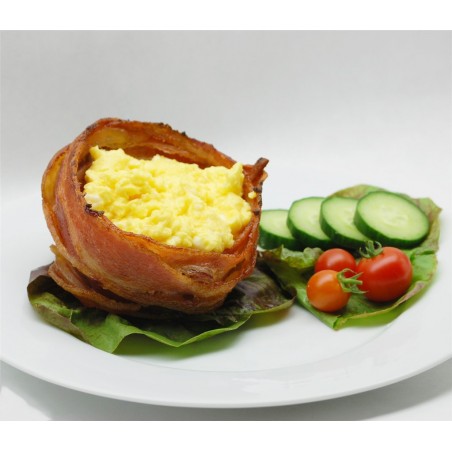 Stampo per tortine e sformatini formine per pancetta ciotole stampo per bacon microonde cucina finger food