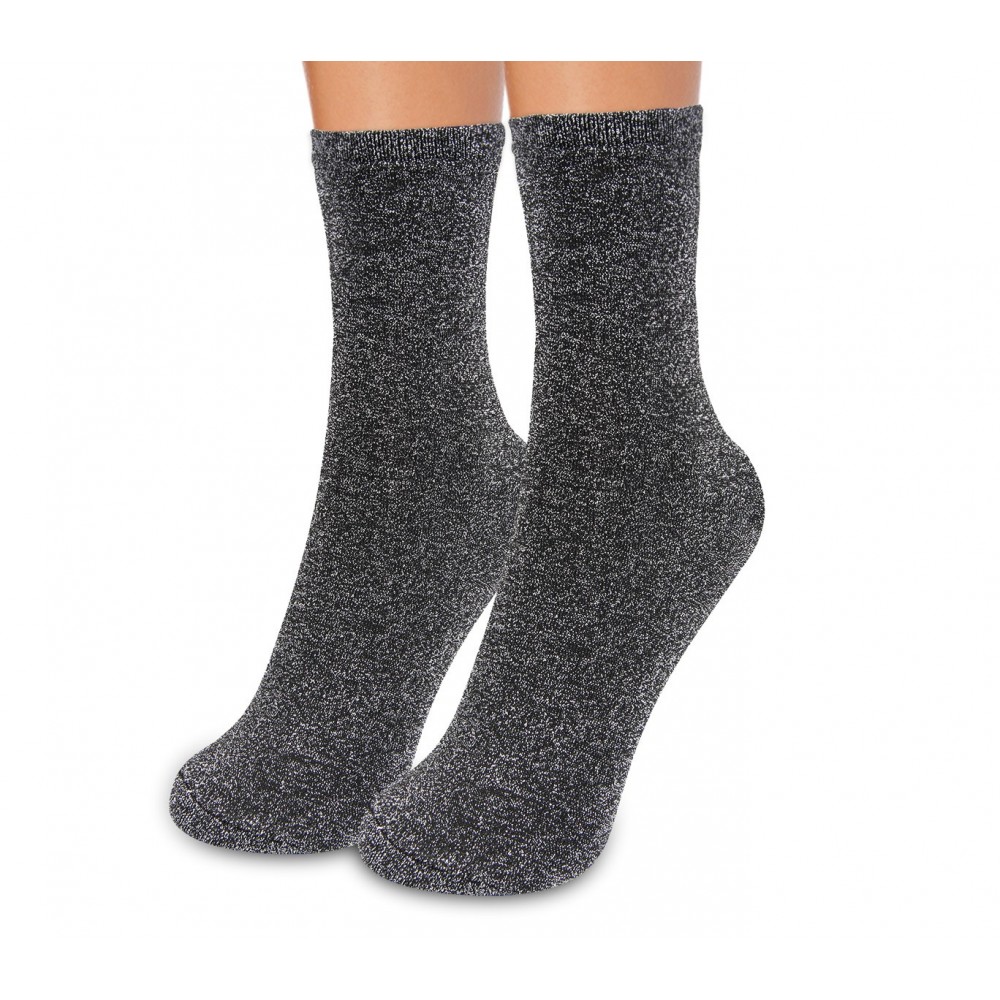 DSW Pack da 3 paia di calzini a rete ass. FANCY neri alla caviglia taglia unica