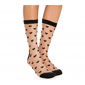 Pack da 12 paia calzini da donna 214679 mod. SPARKLY taglia unica trama glitter 2